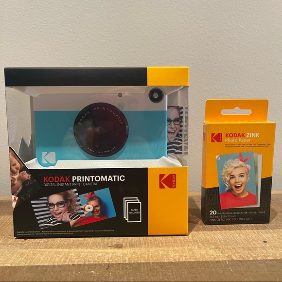 Kodak Printomatic Digital Instant Print Camera with Kodak Zink - Main Image